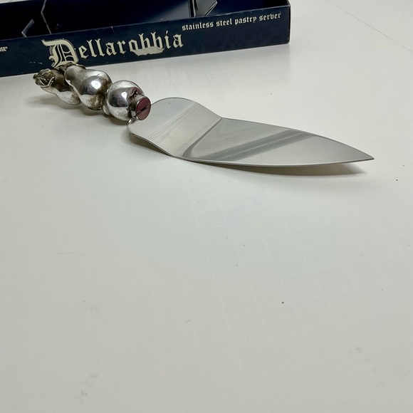 Cake Serve Stacked Pears Handle Stainless Steel - Picture 12 of 16